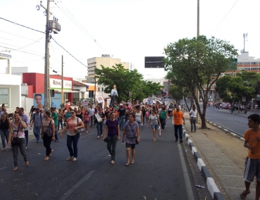 Maior passeata do movimento da educação