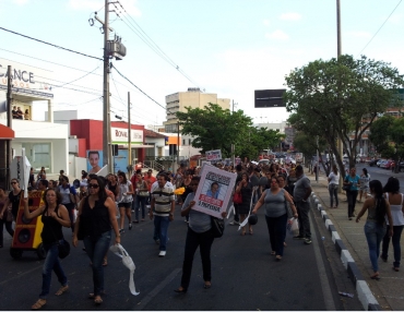 Maior passeata do movimento da educação