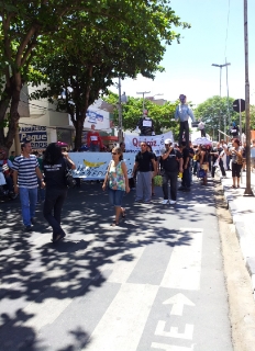 Protestos da Educação nas ruas e na Câmara Municipal