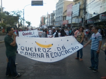 Protestos da Educação nas ruas e na Câmara Municipal