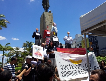Protestos da Educação nas ruas e na Câmara Municipal